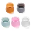 10Pcs Silicone Chair Leg Caps Non-slip Furniture Table Floor Feet Cover Protector Pads Rubber Furniture Hole Plugs Home Decor