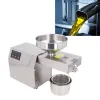 Pressers Household Automatic Oil Press Machine Automatic Oil Presser Nut Seed Oil Press Machine Oil Extractor Machine