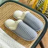 Slippers Women Home Cotton Sandals NOnslip Winter Men Men Warm House Spa Bedroom Integral Amantes TG05