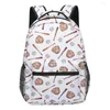 Backpack Mode Hip Hop Kpop Jugendliche Schultaschen Unisex Baseball Travel 3D -Druck Oxford wasserdichte Notizbuch Schulter -Rucksäcke