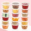 Storage Bottles Freshness Preserving Deli Containers Premium 20pcs Airtight Round Food Bpa-free Microwave Safe For Freezer