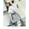 Customized Large Capacity Sports Duffle Bag Travel Weekender Overnight Woman Fancy Shoulder Hand