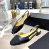 Fashion Ballet Flat Shoes Ballet Sandals Espadilles Ballet Shoes Women's Party Shades Dik High Heel Letter Bow Ballet Shoes Designer Dames Sling Sandalen