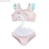 Één-stuks kleuterschool babymeisje zwempak watermeloen zwempak strand zwempak bikini schattige zomer uit één stuk badpak baby zwempak y240412