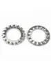 5~100pc 304 SUS Internal/External Toothed Serrated Lock Washer Shakeproof Star Gasket M3 M4 M5 M6 M8 M10 M12 M14 M16 M18 M20 M24