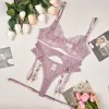 Bras Passion Lady Sexy Bra Seethrough Lace Pearl Dekoracja seksowna damska bielizna