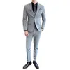 Mens Business Leisure Piece Set Professional Formal Suit Version de Best and Wedding