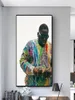 Biggie Smalls Canvas Art Poster e stampe Port of Biggie Smalls Canvas dipinti sulla parete Arte moderna Picture moderne decorazioni1546278