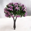 25PCS Artificial Tree Model Material Doll House Decora Miniature Plastic Model Tree Lanscape N Scale Model Train Railroad Layout