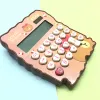 Калькуляторы Kawaii Cartoon Creative Solar Student Calculator 12Digit Mini Calculator нерегулярная форма расчет финансового офиса кассир