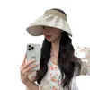 Sun hat summer korean new sun hat fashion cute sports sun hat korean headband hat women's polyester