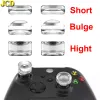 JCD 2PCS Прозрачная прозрачная крышка джойстика Crystal для Xbox One Series X/S Силиконовая палача