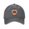 Бал -шапки Custom Cotton Tasmanian Devil Baseball Cap Hip Hop Women Мужские регламентируемые таз мультфильм аниме папа шляпа осень