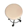 Couvre-chaise ronde tabouret de bar taboure