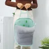 Laundry Bags FOLDABLE HANGING MESH BASKET TRANSPARENT BREATHABLE BATHROOM UNDERWEAR CLOTHING DIVIDING ORGANIZER USEFUL THING FOR HOME