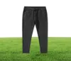 Jeans uomini neri moto skinny tratto magro pantaloni a mazza in denim streetwear s a colore puro elastico 2204087726409