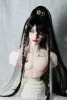 1/3 BJD Cotail Clip Clip Bambola Peli di stile, Bangs Chigs Wigs 1 pezzo