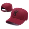 Y-E1360-2 Embet Hat Designer Women Men Men Dames Baseball Capmen Fashion Design Baseball Cap Large Label Baseball Cap