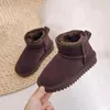 Designer Kids Toddler Classic Ultra Mini Boots Snow Boot Women Men Fur Sheepskin Tasman Tazz Chestnut Sand Mustard Seed Beige Driftwood Australian Winter Ankle 22-35