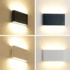 Lámparas de pared 6W 12W Lámpara LED LEDA AUTOURA ILUMINACIÓN DEL JARDÍN DEL JARDÍN AC86-265V LA LA LUZ