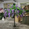 Decoratieve bloemen 150 cm hoge kunstbloem hortensia blauweregen boom voor thuis woonkamer decor bruiloft evenement tafel centerpieces