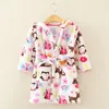 Blankets Children Baby Bath Robes Kids Sleepwear Infant Pijamas Nightgown For Boys Girls Bathrob Towel Clothes 2-8Year Blanket