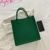 Gusure -vrouwen vonden shoppers TOTE BAG opslag Organisator herbruikbare schoudertas reizen Causale handtassen met grote capaciteit