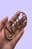 Hoop Ohrringe Fashion Stud Big Circle Earings Designer Ohrring für Frauen Gold Sliver Schmuckparty Match Valentine039s Day Geschenk8630432