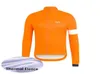 2020 Équipe Men Cycling Jersey Winter Thermal Fleece Long Manche à manches VTT MTB Vêtements à vélo chaud Uniforme sportif extérieur Y29841091