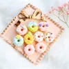 5 Pcs New Mini Donut Beads For Jewelry Making Bulk Beads To Make Bracelets DIY Pacifier Chain Jewelry Accessories