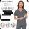 Doctor Scrud Medical Uniform Nurse Healthcare Services Pharmacie Clinique de travail Vêtements de travail