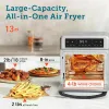 Fryers Cosori Air Fryer Toaster Pyven, 13 QT Airfryer подходит для 8 "пиццы, 11IN1 функции с гриль