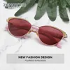 Солнцезащитные очки Zenottic Design Metal Acetate Cat Eye Sunblasses Моды Женщины поляризованные солнцезащитные очки UV400 Защита женские оттенки 630013 240412