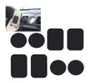 100pcs Black Metal Plate Universal Car Phone Holder for Magnetic Adsorption Desk Wall PhoneHolder Iron Sheets fit Air Vent CarHo5768065