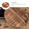 Mughe Cover Wok Copertura in legno Anti-Splash cucina Gadget Retro Homehold Pot Casa Cucina Protezione Friggere Strumenti del coperchio