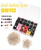 1040pcs 6mm14mm Plastic Safety Eyes Noses Boxar för nallebjörn Doll Animal Plush Toy DIY Making Doll Accessories 2012036335454