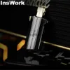 Декомпрессионная игрушка декомпрессия Игрушка Muyi Titanium Black Mechanical-Magnetic Dual Struction Push Slider Antistress Toy 240412