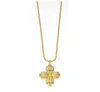 Collier de mode Missoma Gold Light Luxury Platage 18k Couleur en or Pratte Prulant chaîne 230F2798491