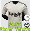 23/24/25 Bellingham Vini Jr Soccer Jerseys Mbappe Tchouameni 23 24 25 Kirt de football Real Madrids Camavinga Rodrygo Modric Camisetas Kid Kid Kit Uniforms Fans