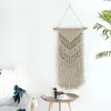 Tapestries 2024 يدوية الحرف اليدوية معلقة رمي البطانيات macrame المنسوجة الجدار بوهو أنيقة غرفة بوهيمية