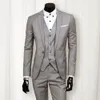 3 PCSSET Business Blazer Challer Pants traje M 4xl Fit Slim Men Solid Color Set de boda masculina TraJes de Hombre 240412