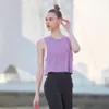 Gilet sans manches à neuf points pour les femmes Suit de yoga à séchage rapide léger et respirant pour les sports en plein air en plein air pour les femmes de fitness pour femmes