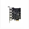 5 Port USB 3.0 PCI-E Expansion Card PCI Express PCIe USB 3.0 HUB Adapter 4-Port USB3.0 Controller USB 3 0 PCI e PCIe Express 1X