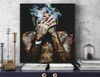 Wiz Khalifa Rap Music Hiphop Art Tesster Poster Punti da parete Piccolo per decorazioni per soggiorno Poster e stampe dipinti2088375