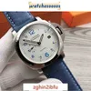 Luxury Mens Watch Designer Top Quality Automatic Watch P.900 Automatic Watch Top Clone Due Series Pam00906 Ivory White Surface 42mm