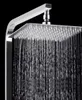 2mm ince 12 inç kare döndürülebilir banyo yağış duş başlığı süper basınçlı kare üst sprey duş başlığı krom kaplama2983242