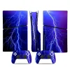 Klistermärken Gamegenixx PS5 Slim Disc Skin Sticker Death Design Protective Vinyl Decal Full Set för PS5 Slim Disc Console and 2 Controllers