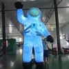 Outdoor Activities 10m 33ft advertising giant inflatable astronaut Spaceman cartoon air balloon with led light for sale