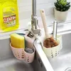 Storage Bottles Kitchen Sink Holder Hanging Drain Basket Sucker Soap Sponge Shelf Organizer Bathroom Faucet Rack Accessories