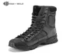 MILITAIRE LEGER BOTES MANNEN ZWART LEDERDE LEDERS Combat Work Shoes Winter Mens enkel Tactische bootman plus maat 2108308791493